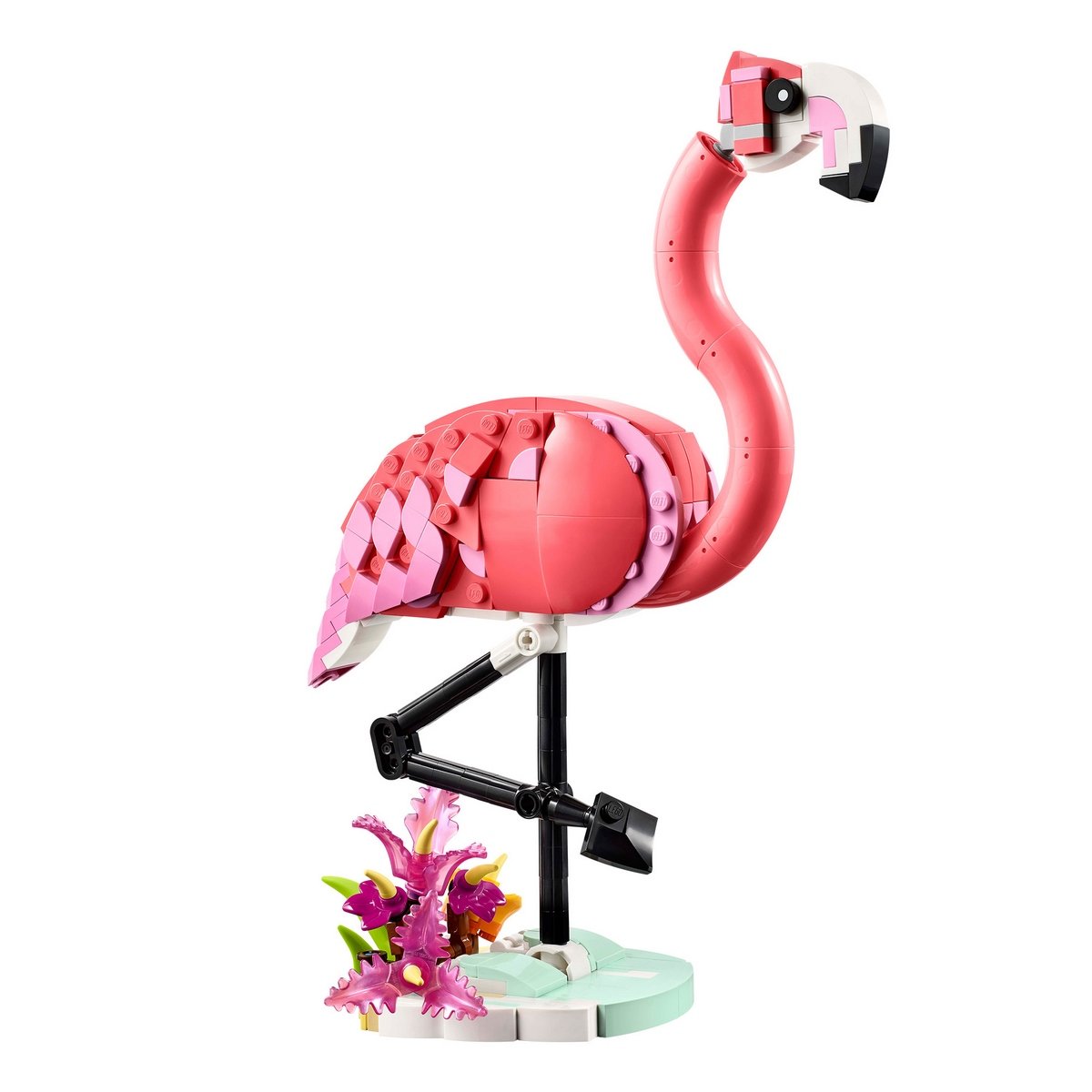 Fauna Salvaje Flamenco Rosa Lego Creator